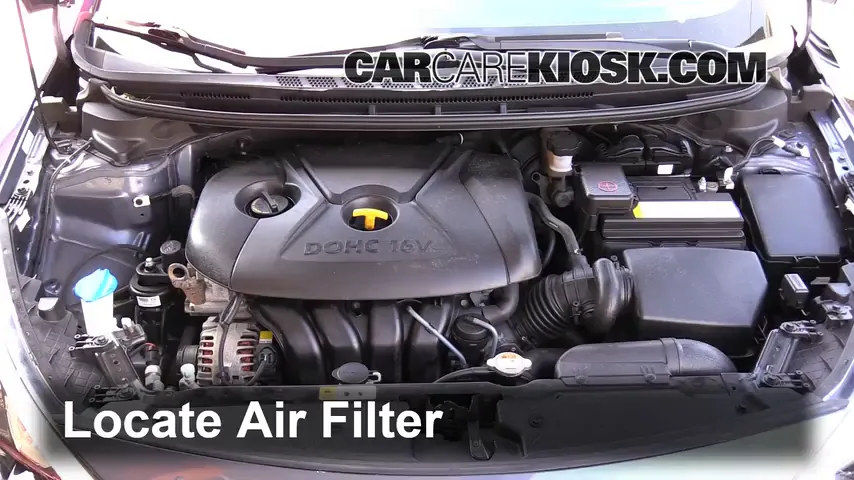 2014 Kia Forte LX 1.8L 4 Cyl. Air Filter (Engine)